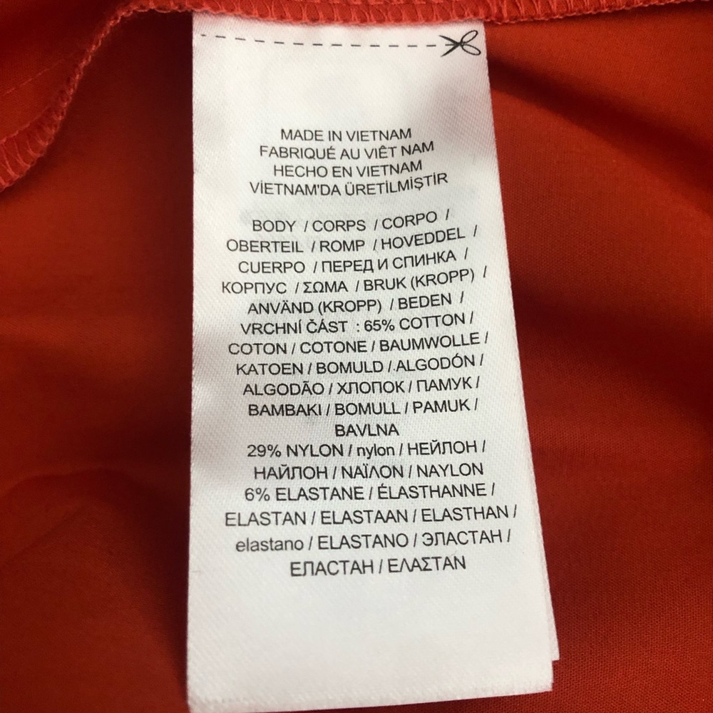 Brand Ralph Lauren Orange Long Sleeve Maxi Dress - Picture 7 of 15
